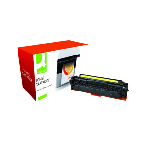 Q-Connect+HP+312A+Compatible+Toner+Cartridge+Yellow+CF382A-COMP
