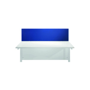 Jemini+Straight+Desk+Mounted+Screen+1600x25x400mm+Blue+KF78981