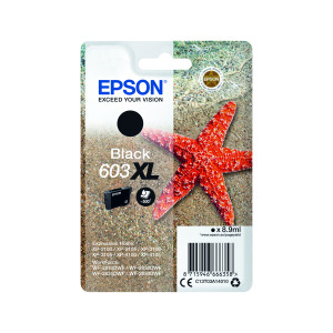 Epson+603XL+Ink+Cartridge+High+Yield+Starfish+Black+C13T03A14010