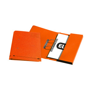 Elba+Spring+Pocket+File+Mediumweight+Foolscap+Orange+%28Pack+of+25%29+100090148