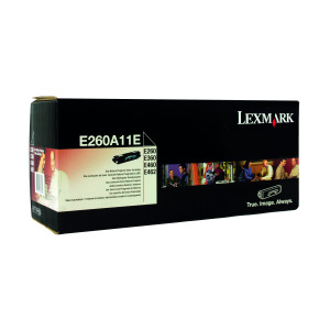 Lexmark+Black+E260A11E+Return+Program+Toner+Cartridge