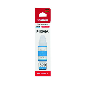 Canon+GI-590C+Ink+Bottle+Cyan+1604C001
