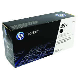 HP+49X+Laserjet+Toner+Cartridge+High+Yield+Black+Q5949X