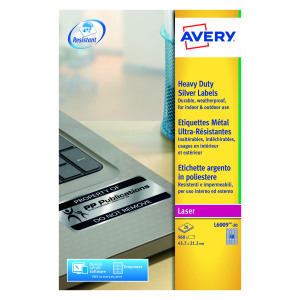 Avery+Laser+Label+H%2FDuty+48+Per+Sheet+Silver+%28Pack+of+960%29+L6009-20