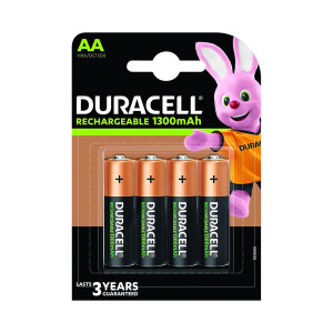 Duracell+Rechargeable+AA+NiMH+1300mAh+Batteries+%28Pack+of+4%29+81367177