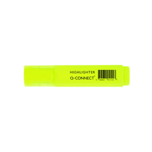 Q-Connect+Yellow+Highlighter+Pen+%28Pack+of+10%29+KF01111