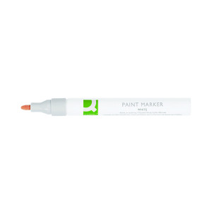 Q-Connect+Paint+Marker+Pen+Medium+White+%2810+Pack%29+KF14452
