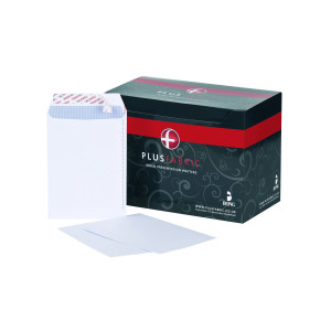 Plus+Fabric+C5+Envelopes+Peel+and+Seal+120gsm+White+%28Pack+of+250%29+D10055