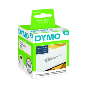 Dymo+99010+LabelWriter+Address+Labels+28mm+x+89mm+%28Pack+of+260%29+S0722370
