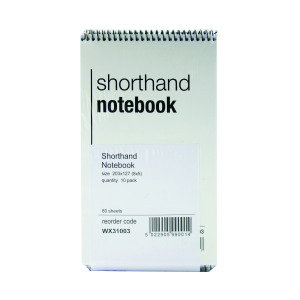 Shorthand+Notebook+80+leaf
