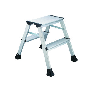 2Work+Mini+Folding+Ladder+2-Step+Metal+460mm+2W05001