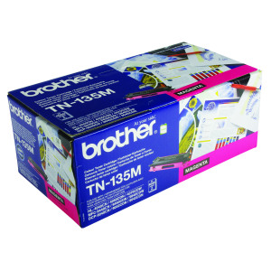 Brother+TN-135M+Toner+Cartridge+High+Yield+Magenta+TN135M
