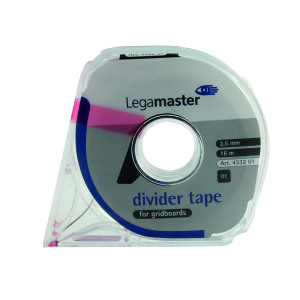 Legamaster+Self-Adhesive+Tape+For+Planning+Boards+16m+Black+4332-01