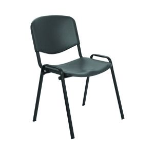 Jemini+Multipurpose+Stacking+Chair+Polypropylene+610x535x780mm+Charcoal+KF72369