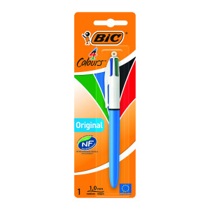 Bic+Black%2FBlue%2FRed%2FGreen+4+Colour+Pen+Medium+%2810+Pack%29+8032232