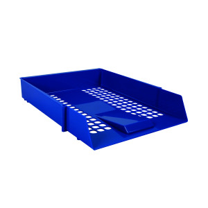 Blue+Plastic+Letter+Tray+%28Pack+of+12%29+WX10052