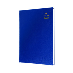 Collins+A4+Desk+Diary+Day+Per+Page+Blue+2025+44-60.25
