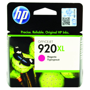 HP+920XL+OfficeJet+Inkjet+Cartridge+High+Yield+Magenta+CD973AE