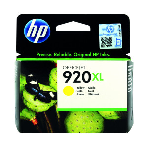 HP+920XL+OfficeJet+Inkjet+Cartridge+High+Yield+Yellow+CD974AE