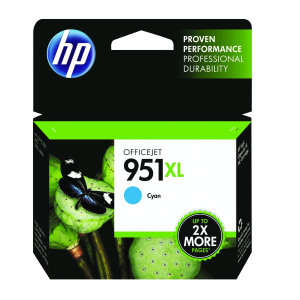 HP+951XL+OfficeJet+Inkjet+Cartridge+High+Yield+Cyan+CN046AE