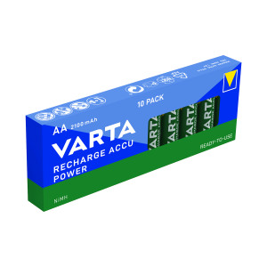 Varta+Rechargeable+Batteries+AA+2100mAh+%28Pack+of+10%29+56706101111
