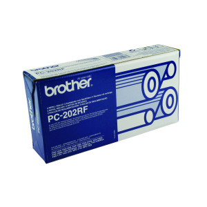 Brother+PC-202RF+Thermal+Transfer+Ribbon+Refill+Black+%28Pack+of+2%29+PC202RF