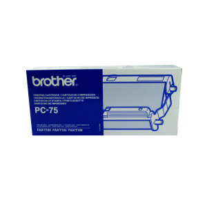 Brother+PC-75+Thermal+Transfer+Ink+Ribbon+Black+PC75