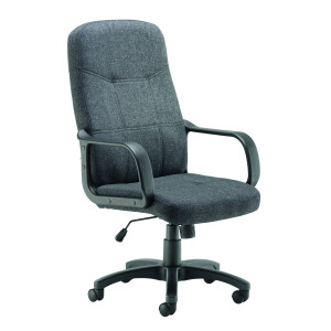Arista+Franca+High+Back+Executive+Chair+700x660x1180mm+Charcoal+KF50161