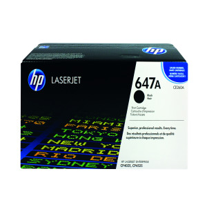 HP+647A+Laserjet+Toner+Cartridge+Black+CE260A