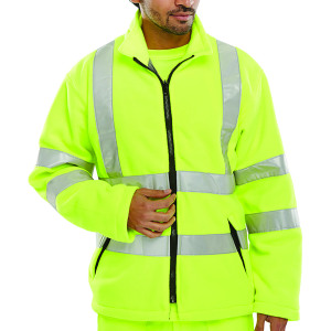 Beeswift+Carnoustie+High+Visibility+Fleece+Jacket