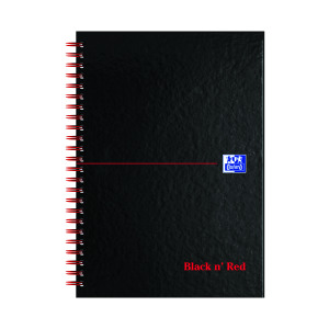 Black+n%26apos%3B+Red+Wirebound++A-Z+Hardback+Notebook+A5+%28Pack+of+5%29+100080194