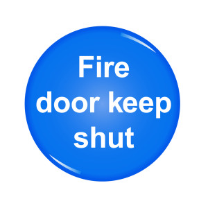 Domed+Sign+Fire+Door+Keep+Shut+Symbol+60mm+RDS9