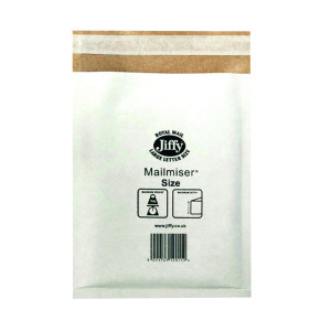 Jiffy+Mailmiser+Size+4+240x320mm+White+MM-4+%2850+Pack%29+JMM-WH-4