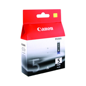 Canon+PGI-5BK+Inkjet+Cartridge+Black+0628B001