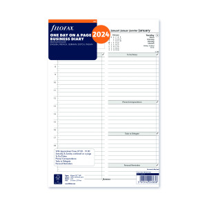 Filofax+Refill+Day+Per+Page+A4+2024+FX09272