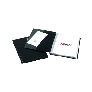 Rexel+Nyrex+Slimview+Display+Book+50+Pocket+A4+Black+10048BK