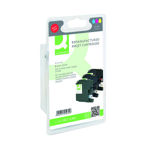 Q-Connect+Brother+LC123+Compatible+Ink+Cartridge+Multipack+CMY+LC123RBWBP-COMP