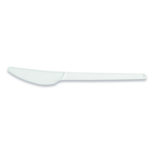Vegware+Knife+6.5in+Compostable+White+%28Pack+of+250%29+VW-KN6.5