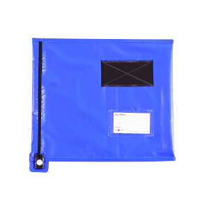 GoSecure+Flat+Mailing+Pouch+355x381mm+Blue+VP99121