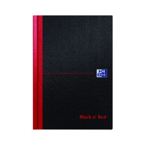 Black+n%26apos%3B+Red+Casebound+Hardback+Notebook+192+Pages+A5+%28Pack+of+5%29+100080459