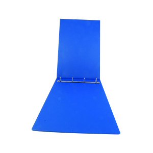Esselte+4+D-Ring+Binder+25mm+Polypropylene+Landscape+A3+Blue+68735