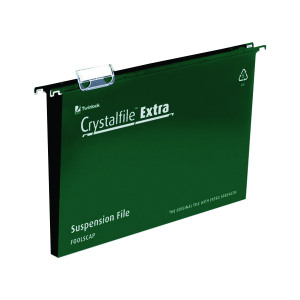 Rexel+Crystalfile+Extra+Suspension+File+50mm+Green+%28Pack+of+25%29+3000112