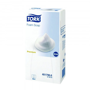 Tork+Hand+Lotion+Foam+Soap+0.8+Litre+%28Pack+of+6%29+470022
