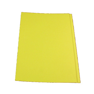 Exacompta+Guildhall+Square+Cut+Folder+315gsm+Foolscap+Yellow+%28Pack+of+100%29+FS315-YLWZ