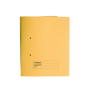 Exacompta+Guildhall+Transfer+Spiral+Pocket+File+315gsm+Foolscap+Yellow+%28Pack+of+25%29+349-YLW