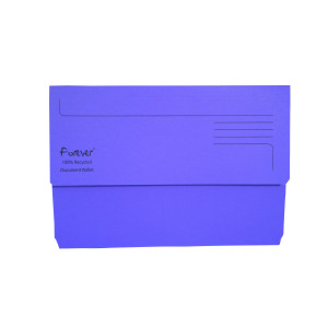 Exacompta+Forever+Document+Wallet+Manilla+Foolscap+Bright+Purple+%28Pack+of+25%29+211%2F5005