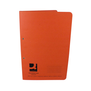 Q-Connect+Transfer+File+35mm+Capacity+Foolscap+Orange+%28Pack+of+25%29+KF26059