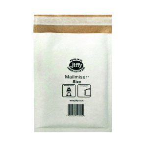 Jiffy+Mailmiser+Size+2+205x245mm+White+MM-2+%28100+Pack%29+JMM-WH-2