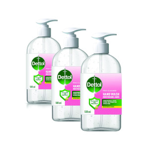 Dettol+Pro+Liquid+Hand+Soap+500ml+%28Pack+of+3%29+3+For+2