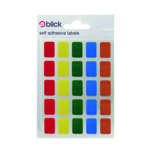 Blick+Coloured+Labels+in+Bags+12x18mm+120+Per+Bag+Assorted+%28Pack+of+2400%29+RS006251